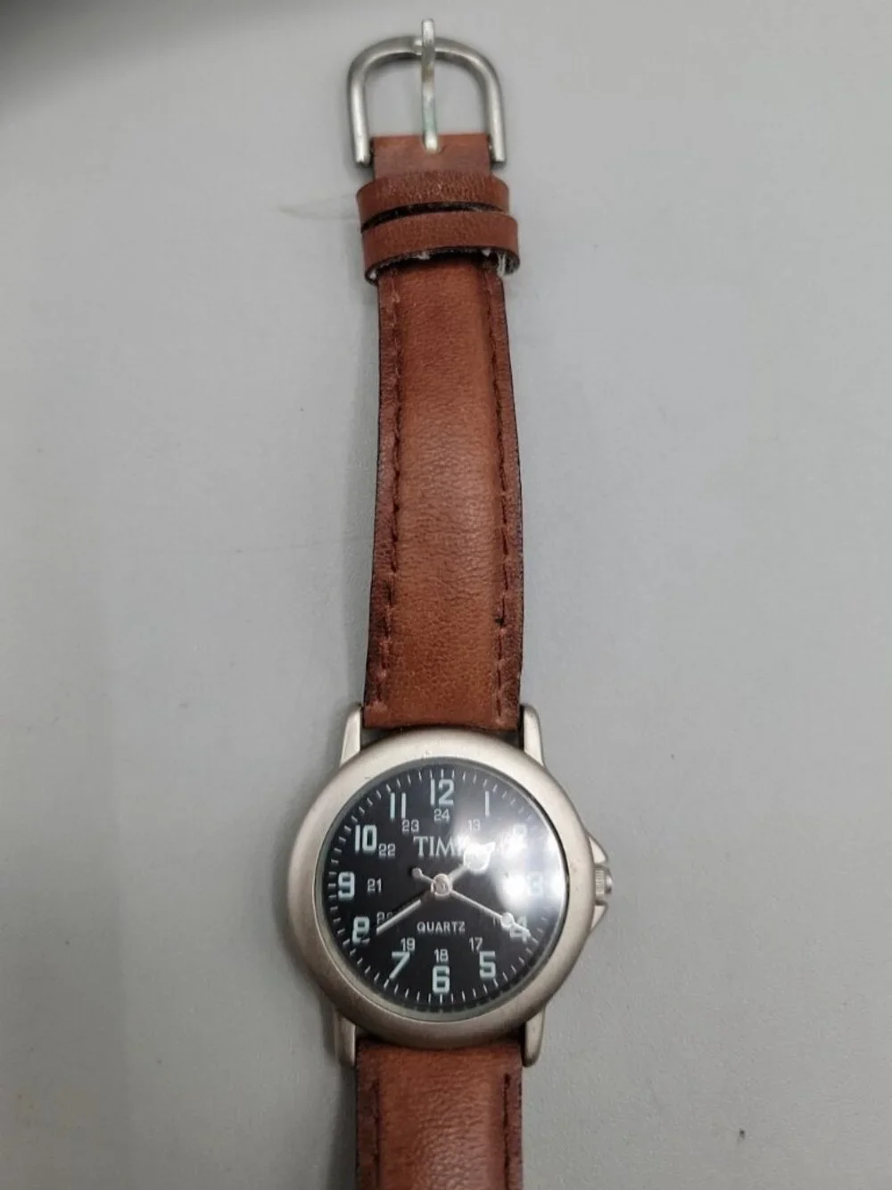 Time Magazine Quartz Watch Silver Tone Dial 33 mm 7